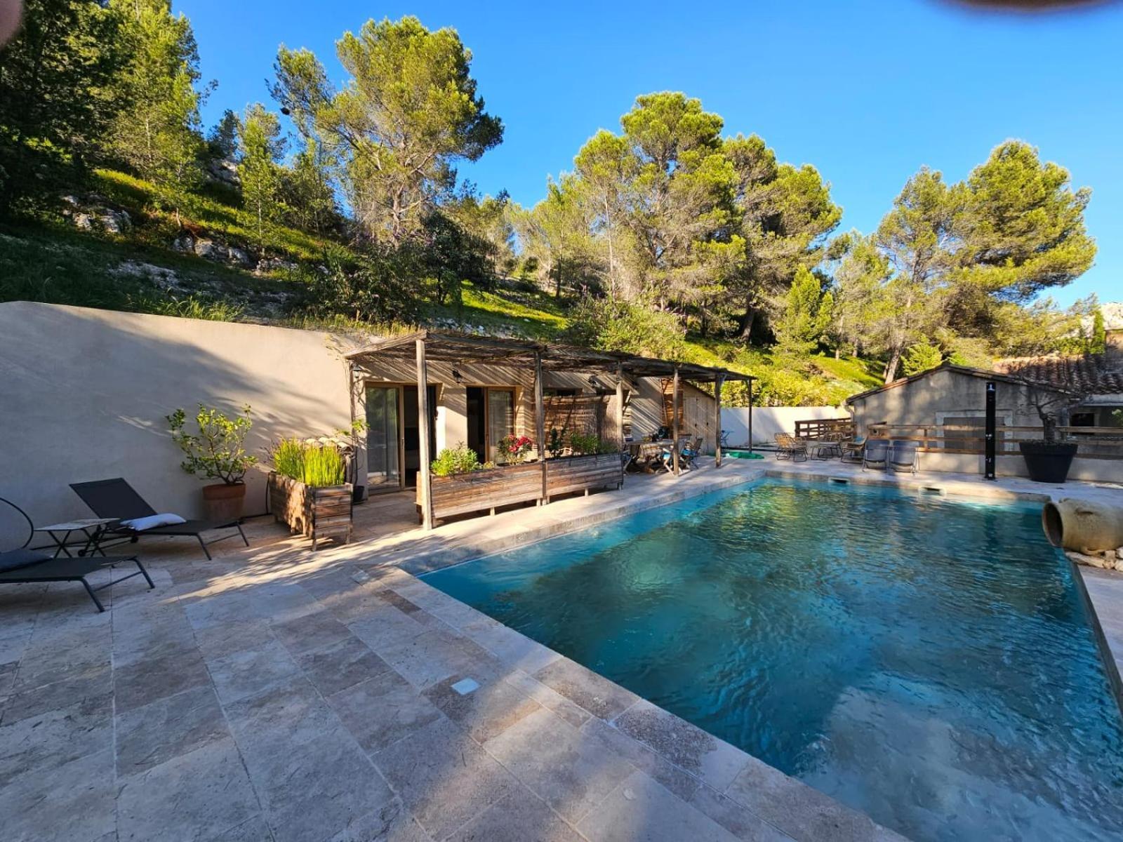 Mas De La Fadeto Bed & Breakfast Les Baux-de-Provence Luaran gambar